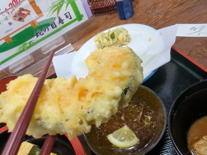 西都市の蛇の目寿司で食べた「昼定食」19