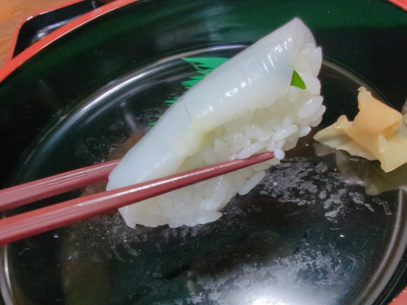 西都市の蛇の目寿司で食べた「昼定食」26