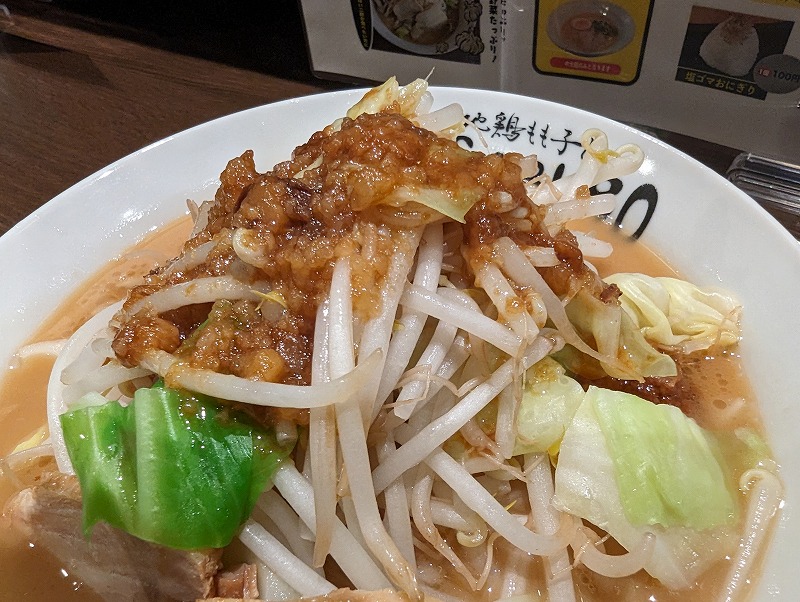 宮崎市の地鶏もも子とけさぶろう商店 加納店で食べた小二郎インスパイア3