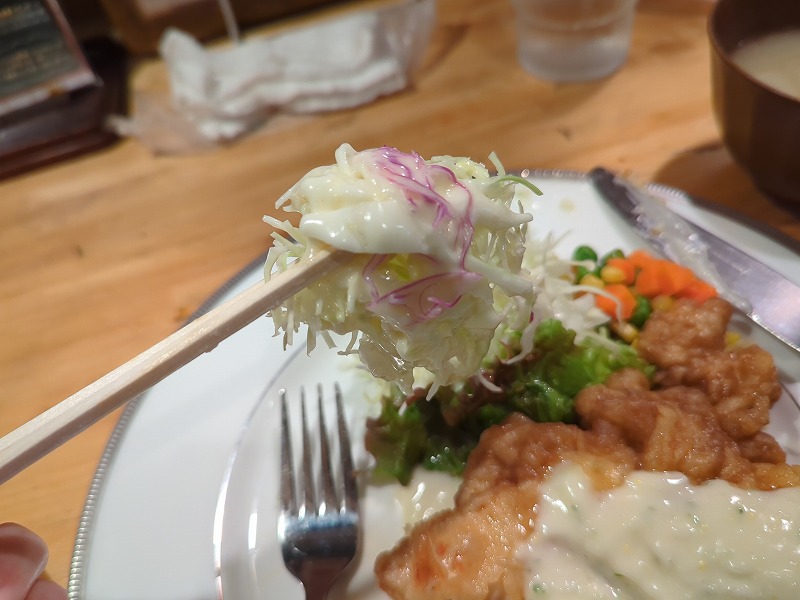 宮崎市のグリル爛漫で食べた特製チキン南蛮9
