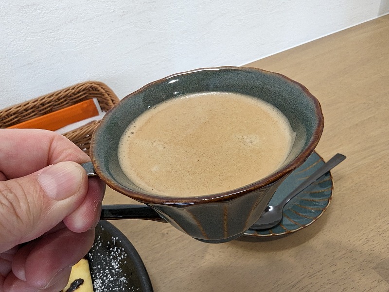 日向市細島のカフェUMIで飲んだコーヒー
