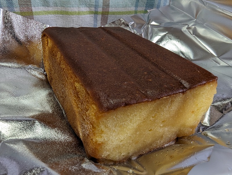 都農町の「きくや菓子舗」で購入して食べた「ブランデーケーキ」6