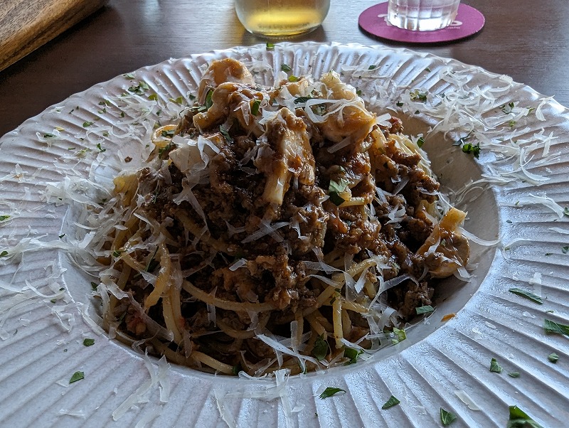 【pigro】宮崎市のイタリアンカフェでランチBセット、宮崎牛ボロネーゼを食べてみました