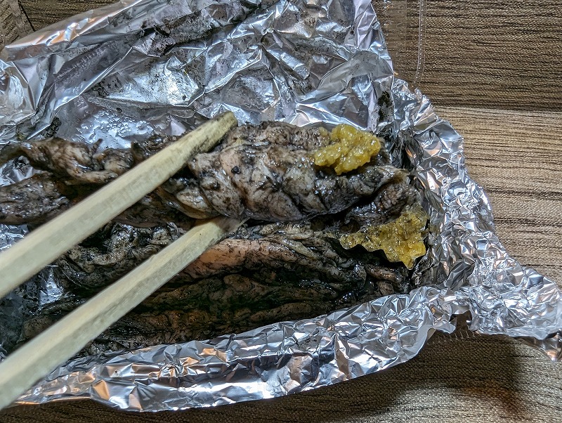 宮崎市の「かがみず商店」で購入して食べたせせり炭火焼7