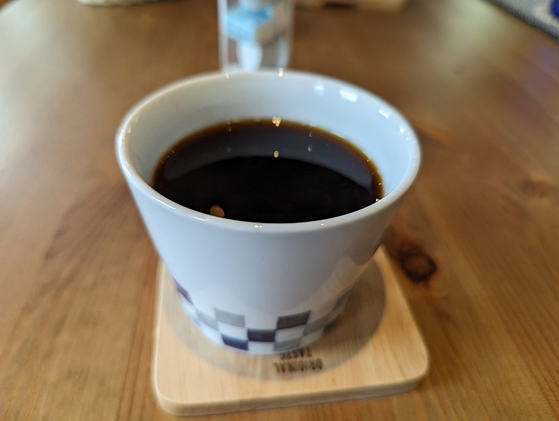 宮崎市高岡町のメイプルビレッジで飲んだコーヒー1