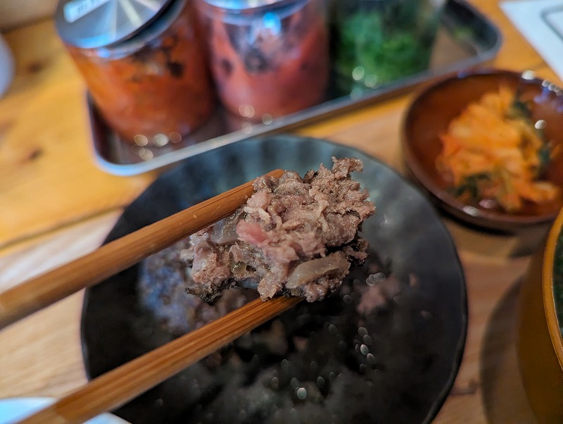 宮崎市の肉塊nikukaiハンバーグ・オン・ザ・ライスで食べたランチ13