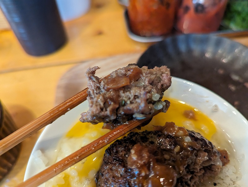 宮崎市の肉塊nikukaiハンバーグ・オン・ザ・ライスで食べたランチ21