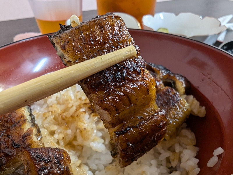 宮崎市の「うなぎの鰻美」で食べた1000円の朝どんぶり13